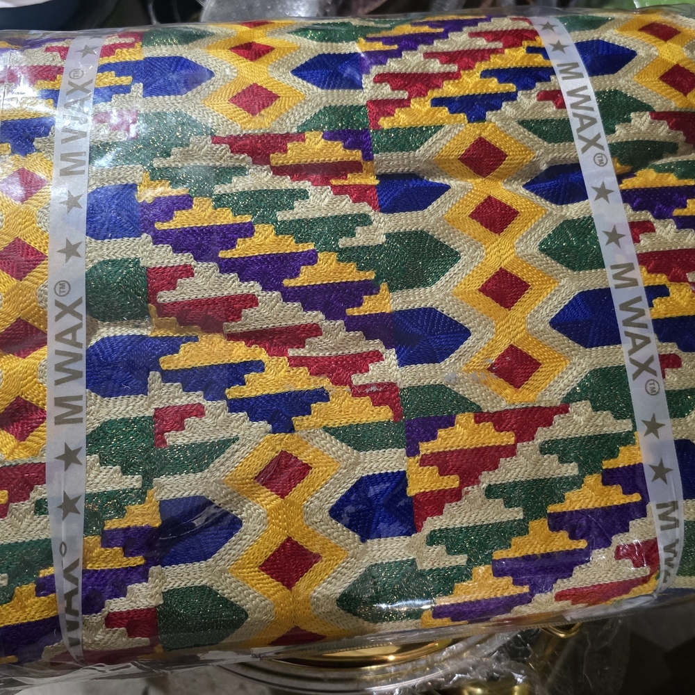 Ghana Original Woven Kente Cloth - Full Piece
